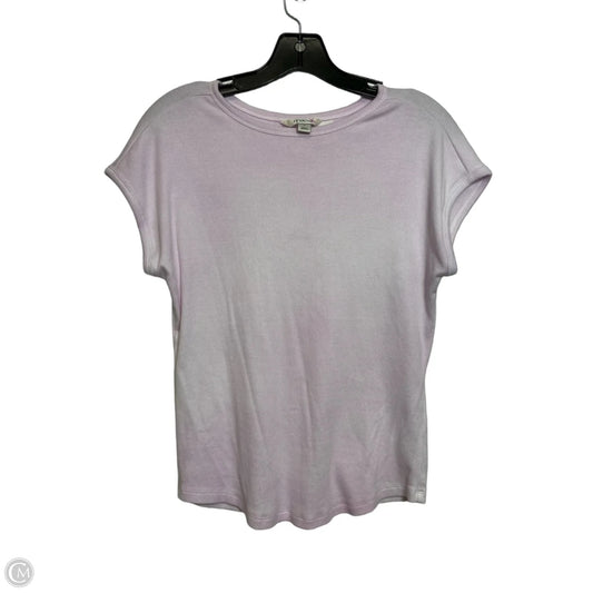 Top Short Sleeve By Maeve In Pink, Size: Xl