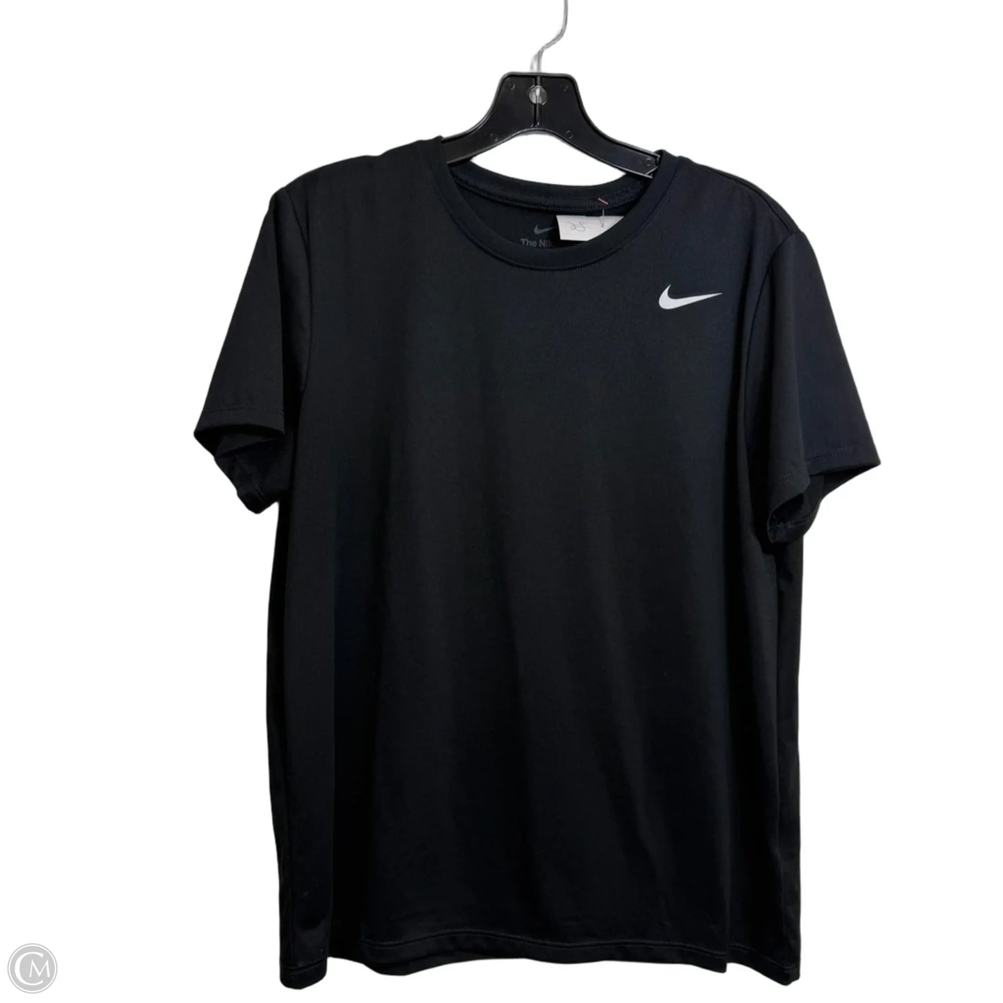 Athletic Top Short Sleeve By Nike, Size: L