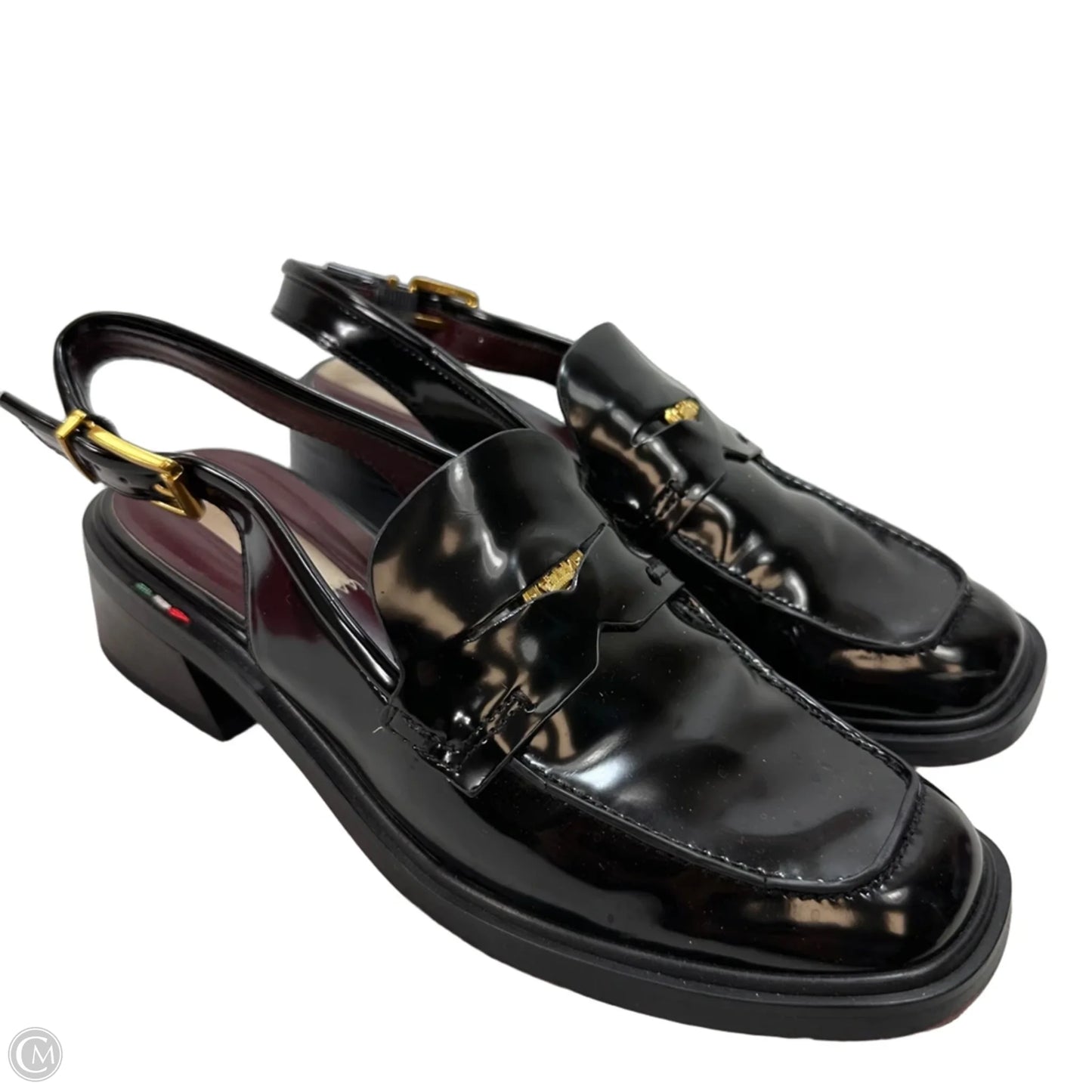 Shoes Flats By Franco Sarto In Maroon, Size: 8