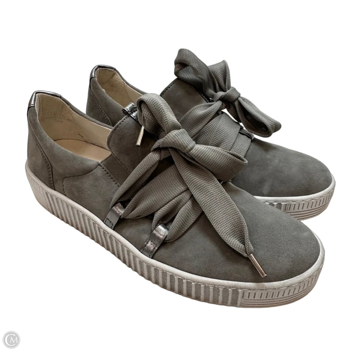 Shoes Flats By Cma In Grey, Size: 5.5
