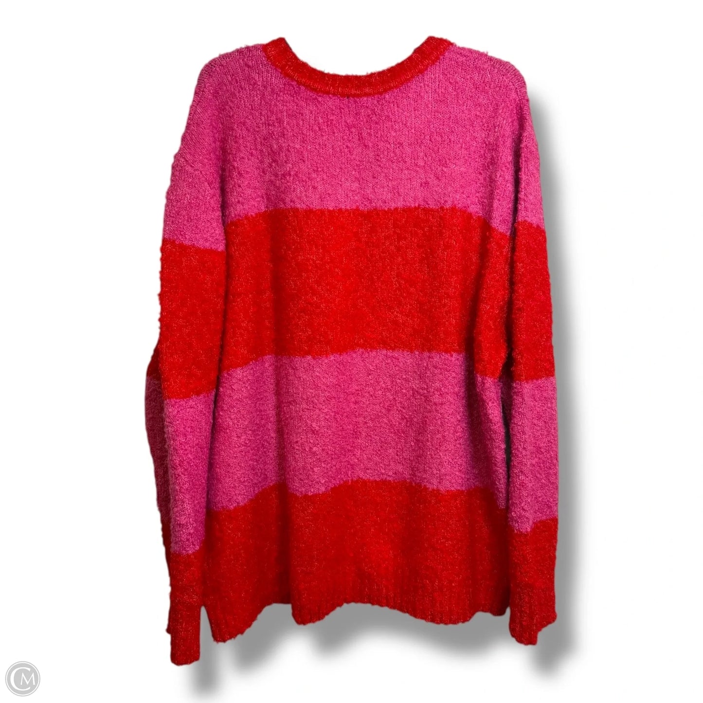 Sweater By Clothes Mentor In Red, Size: Xl