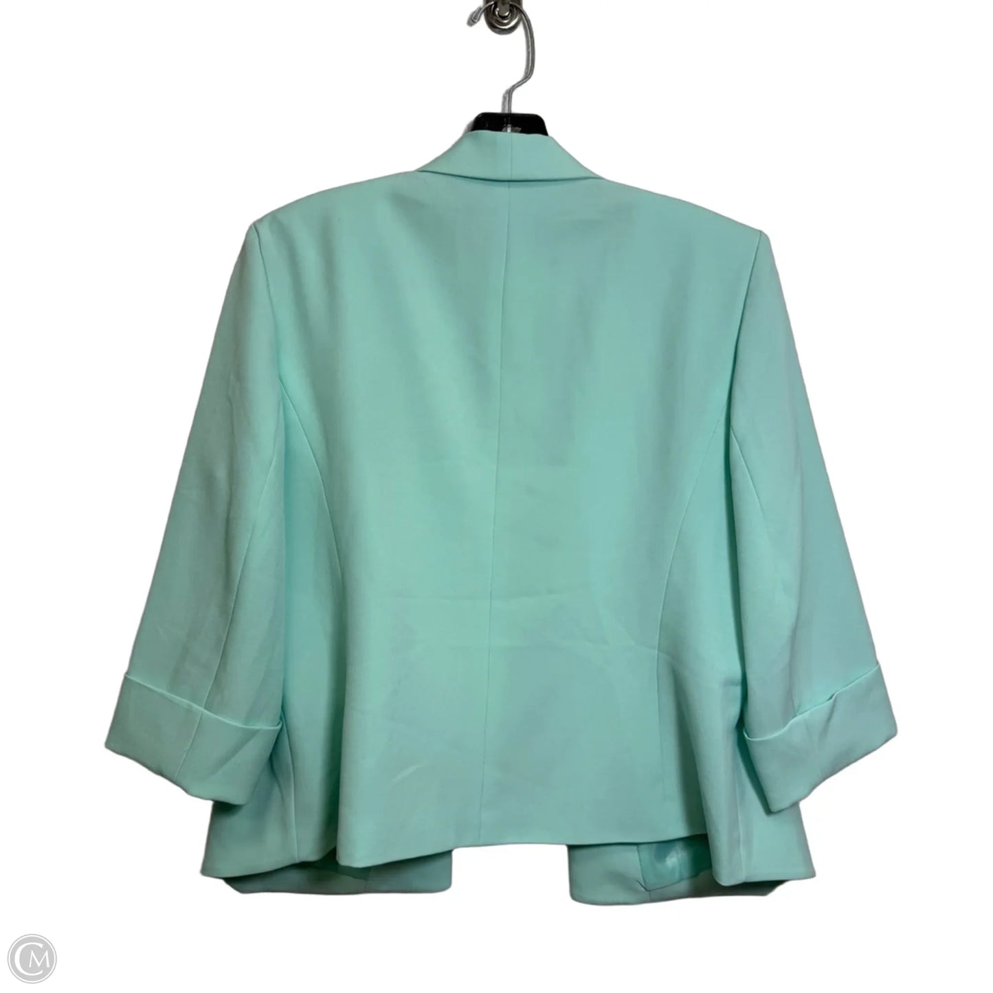 Blazer By Black Label In Aqua, Size: 14