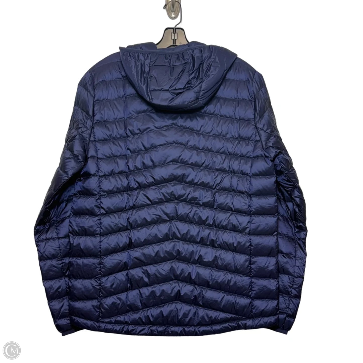 Jacket Puffer & Quilted By CAMEL CROWN In Navy, Size: L