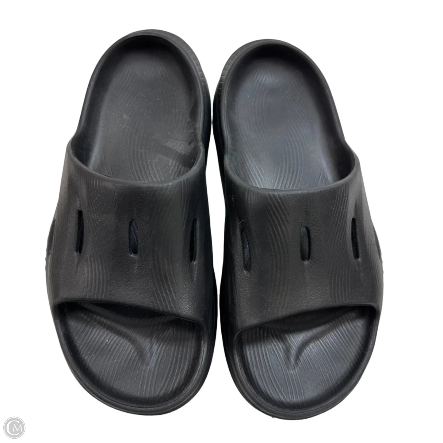 Sandals Flats By Hoka In Black, Size: 8
