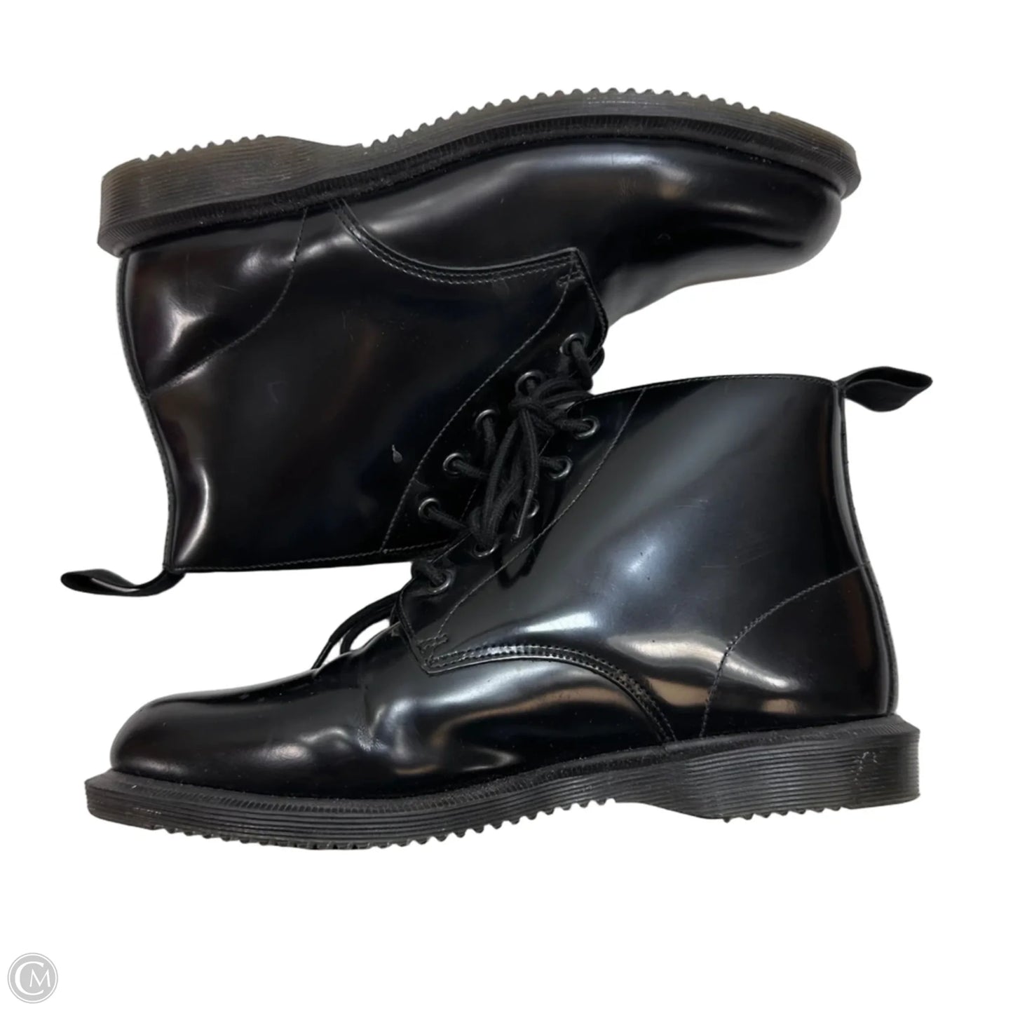 Boots Ankle Flats By Dr Martens In Black, Size: 9