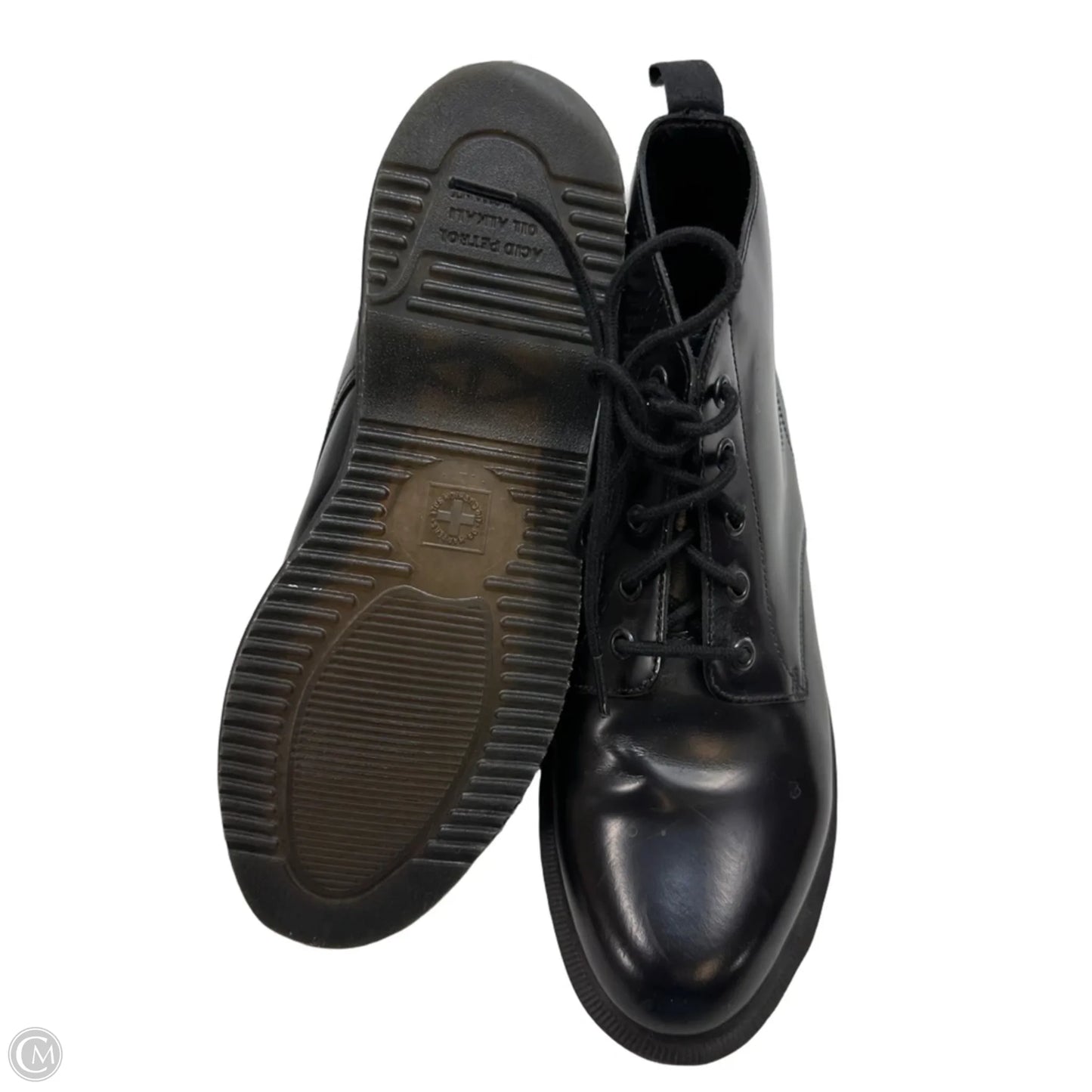 Boots Ankle Flats By Dr Martens In Black, Size: 9