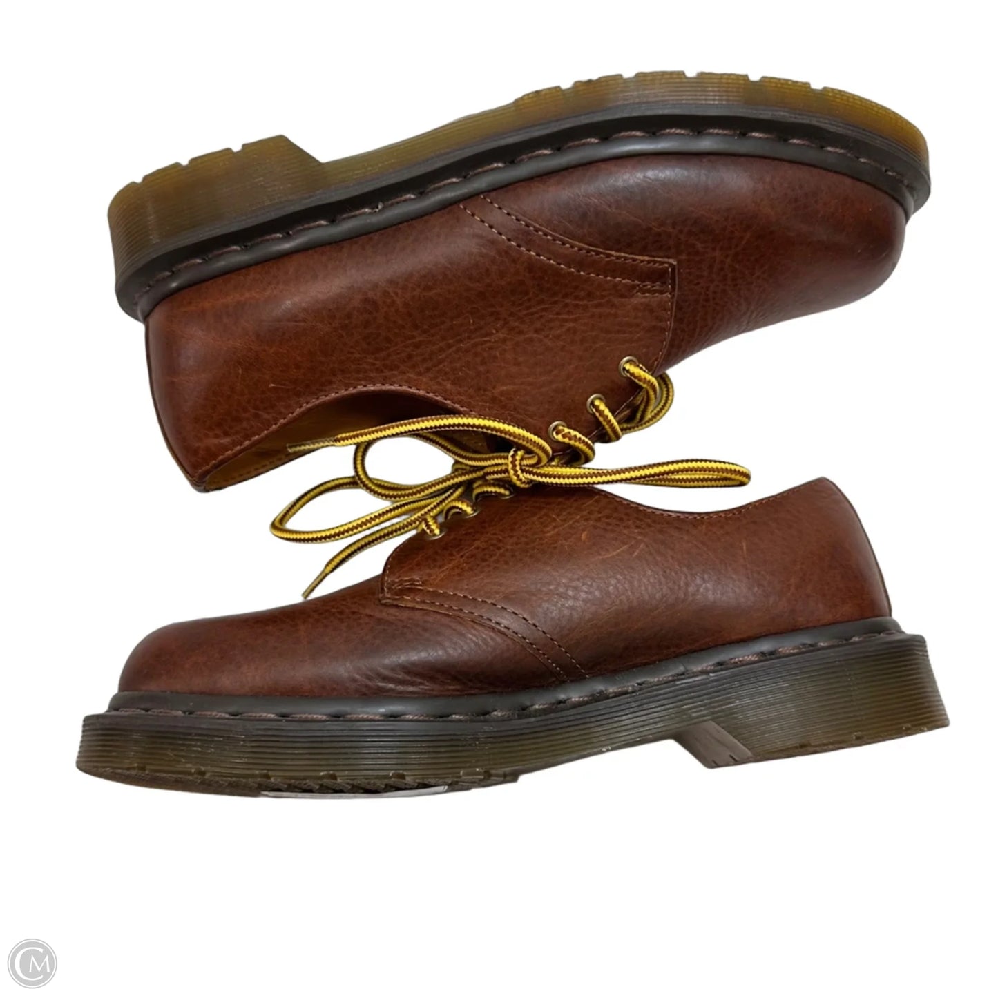 Shoes Flats By Dr Martens In Brown, Size: 7