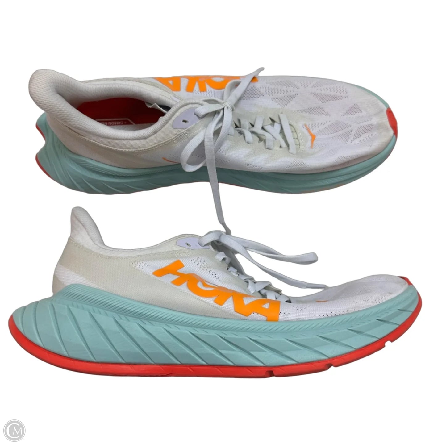Shoes Athletic By Hoka In White, Size: 9