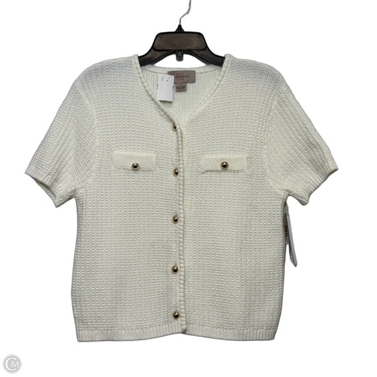 Top Short Sleeve Basic By French Connection In Beige, Size: L