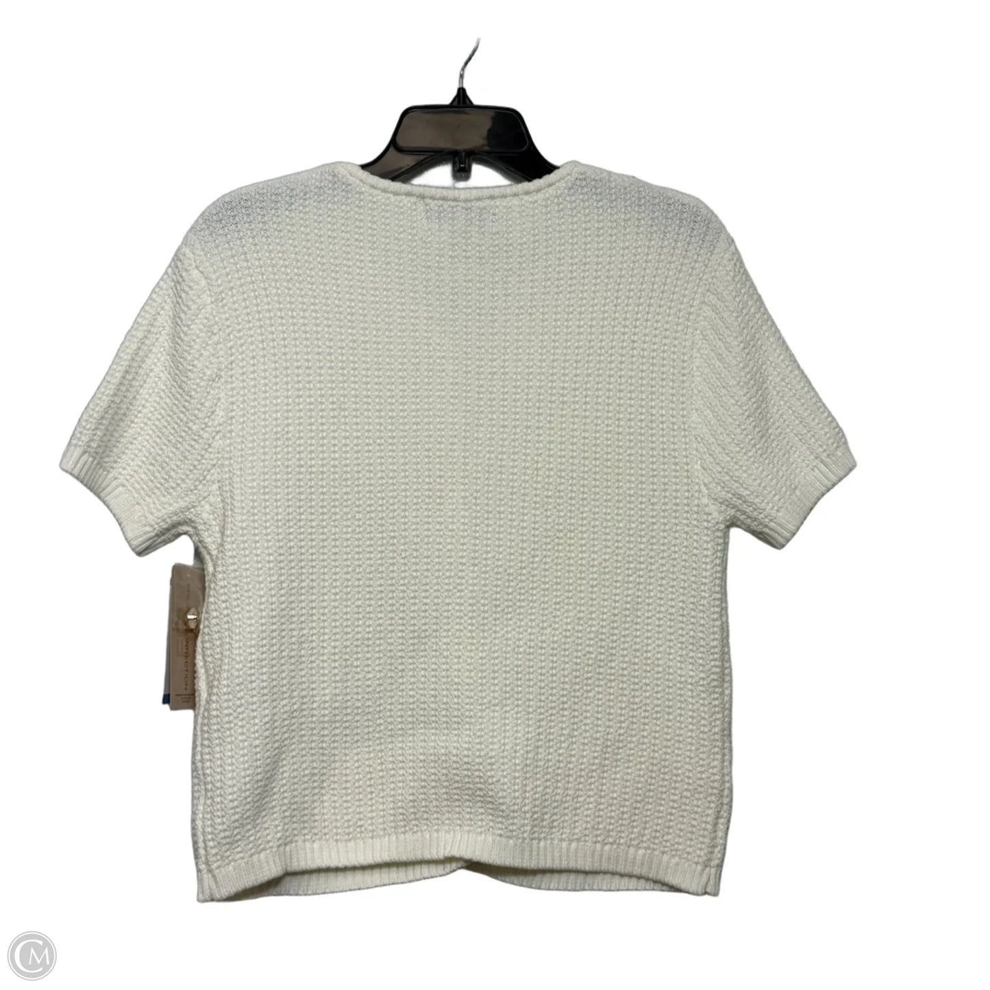 Top Short Sleeve Basic By French Connection In Beige, Size: L