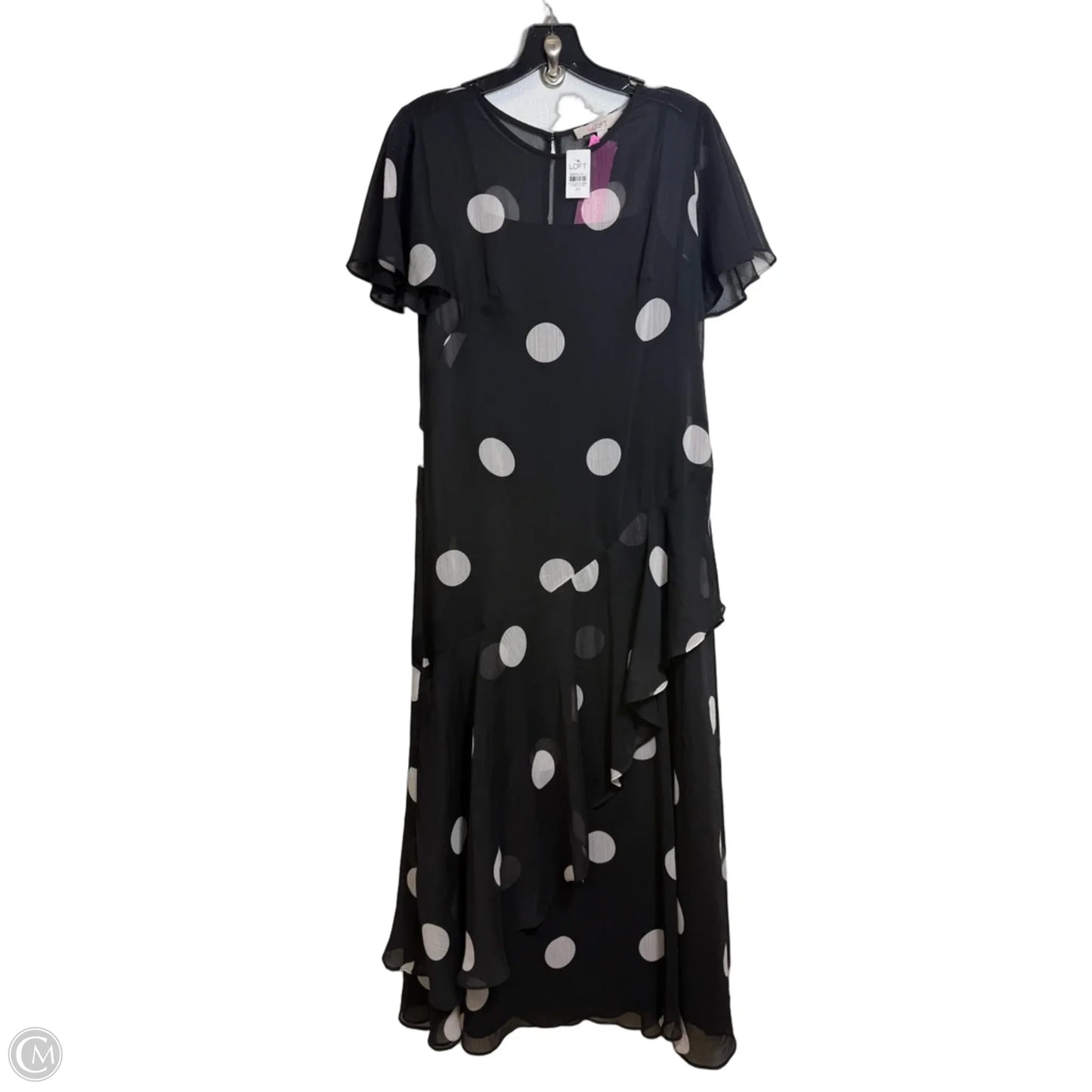 Dress Casual Maxi By Loft In Black, Size: 4
