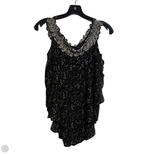 Top Sleeveless By Free People In Black & Cream, Size: M