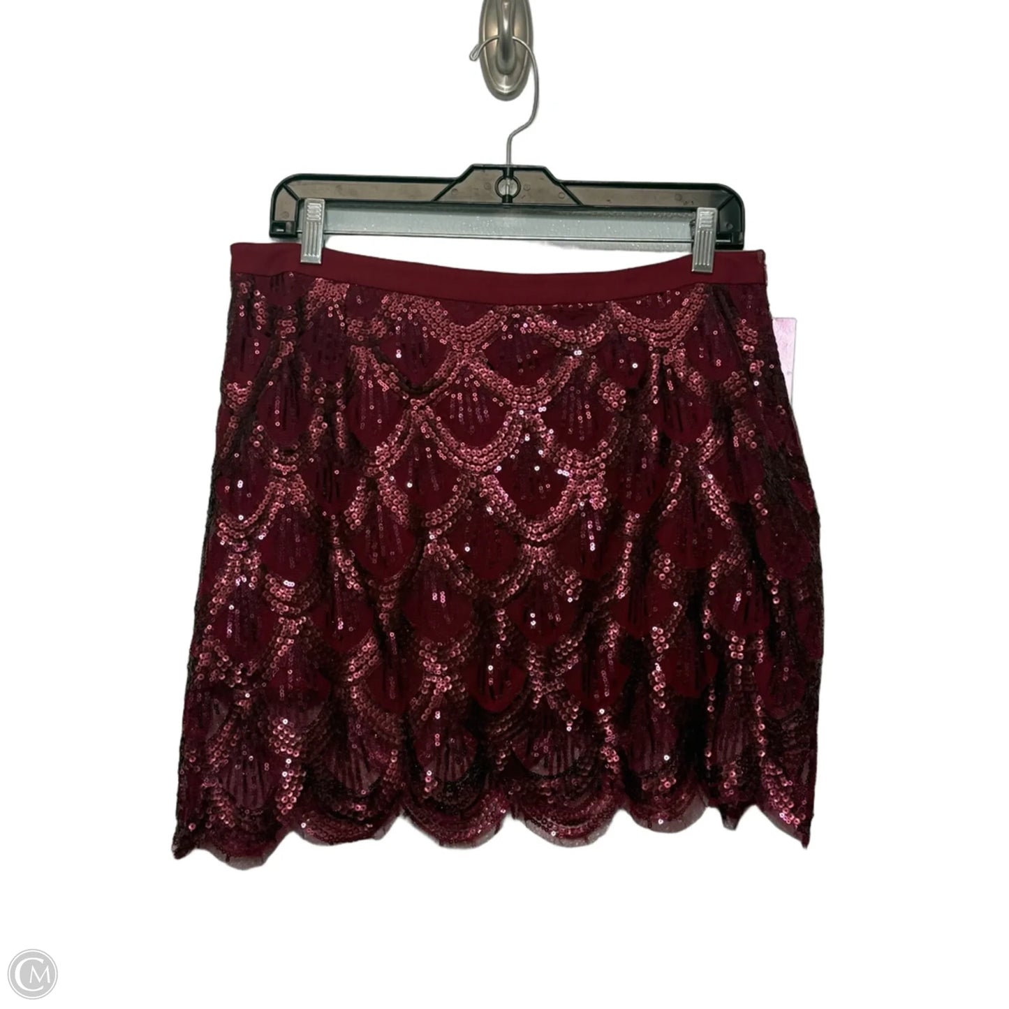 Skirt Mini & Short By Free People In Maroon, Size: M
