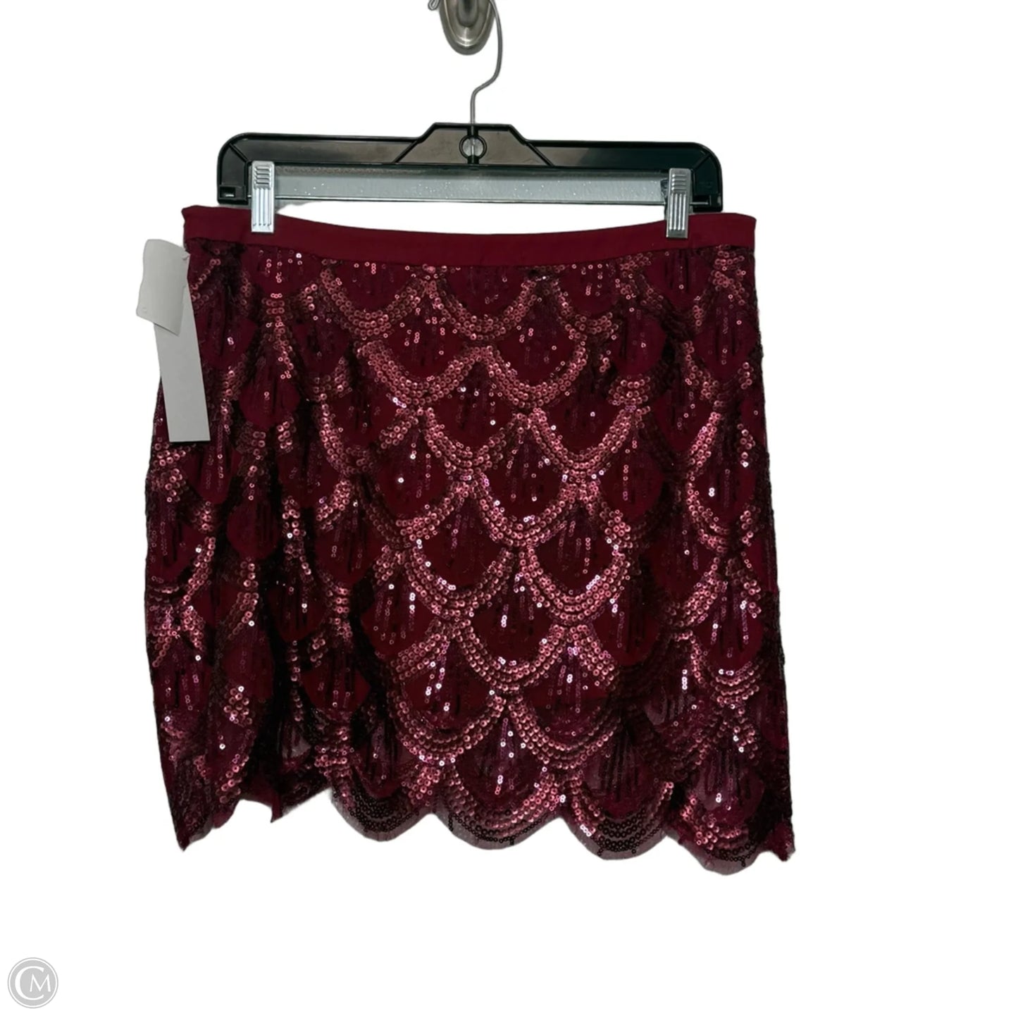 Skirt Mini & Short By Free People In Maroon, Size: M
