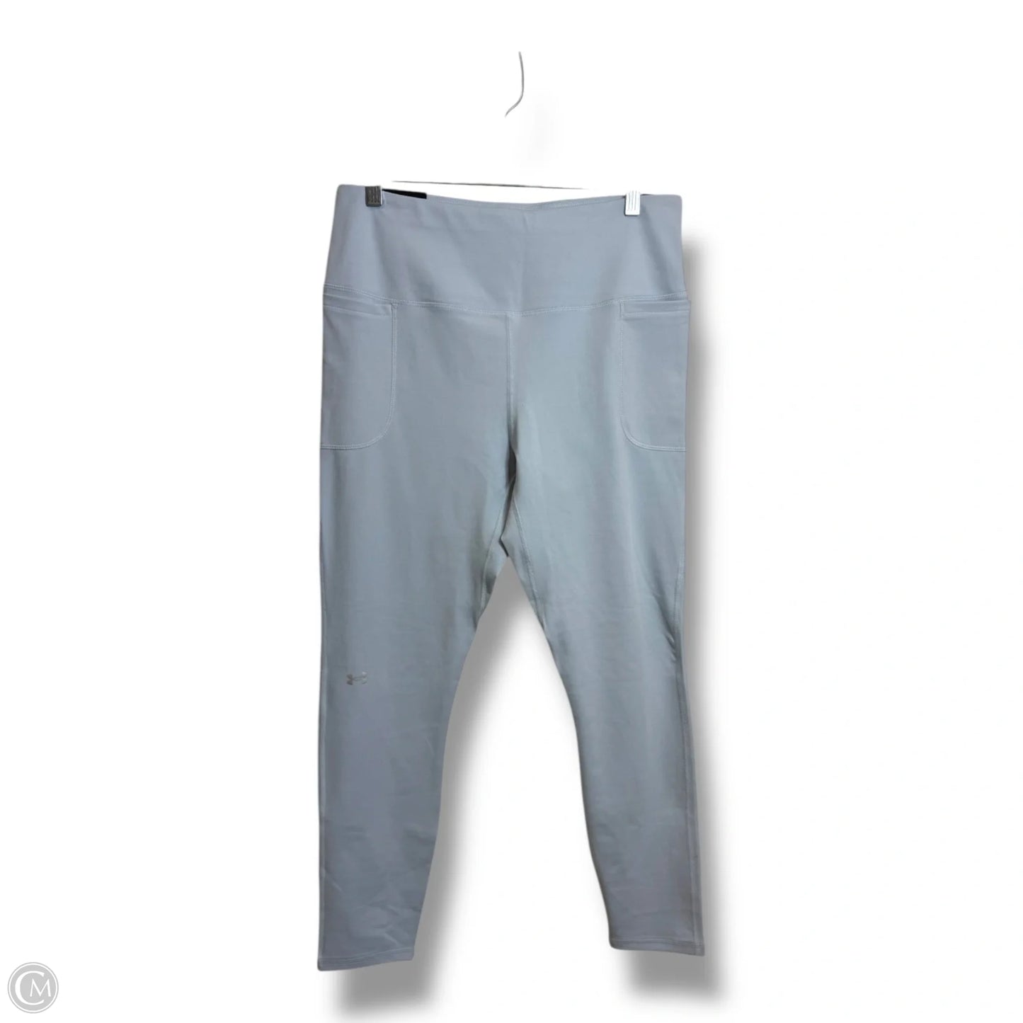 Athletic Leggings By Under Armour In Blue, Size: Xl