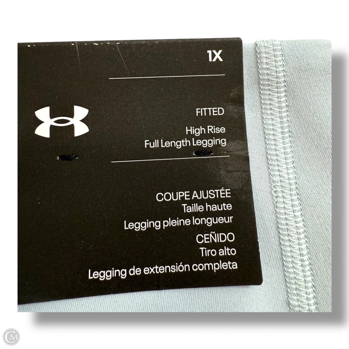 Athletic Leggings By Under Armour In Blue, Size: Xl