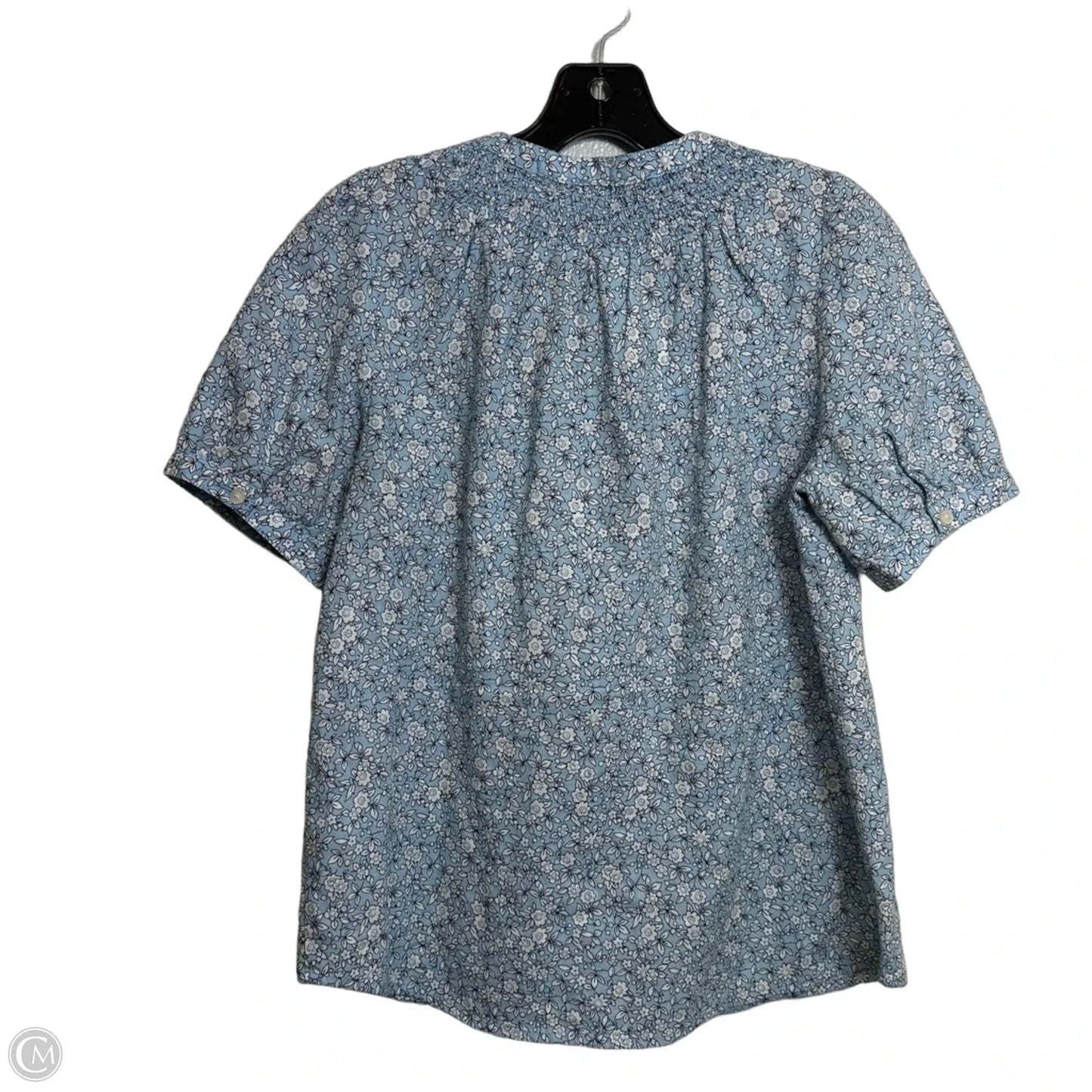 Top Short Sleeve By J. Crew In Blue, Size: Xs