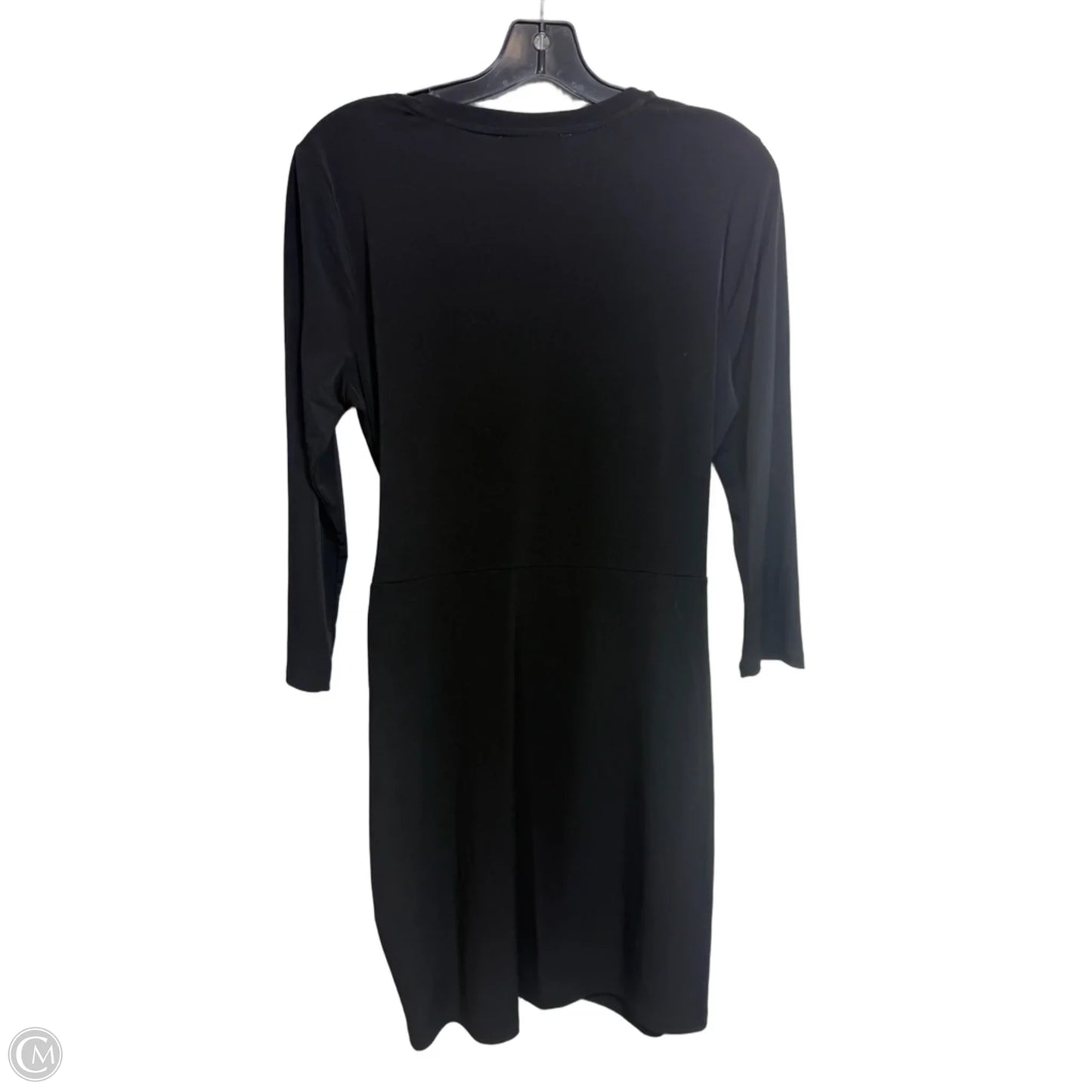Dress Casual Midi By Michael By Michael Kors In Black, Size: M