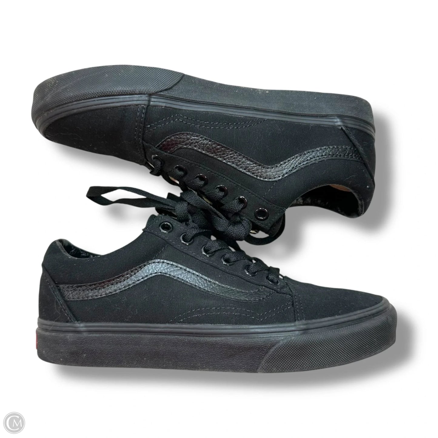 Shoes Sneakers By Vans In Black, Size: 5.5