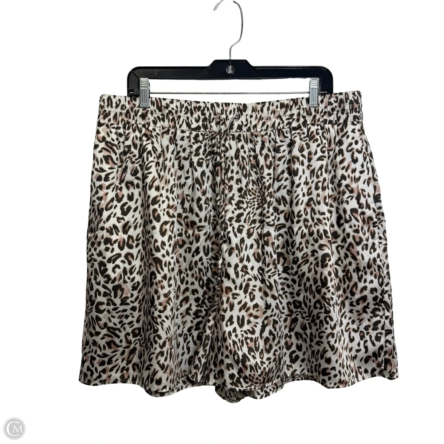 Top 2pc Short Sleeve By Maeve In Animal Print, Size: 2x