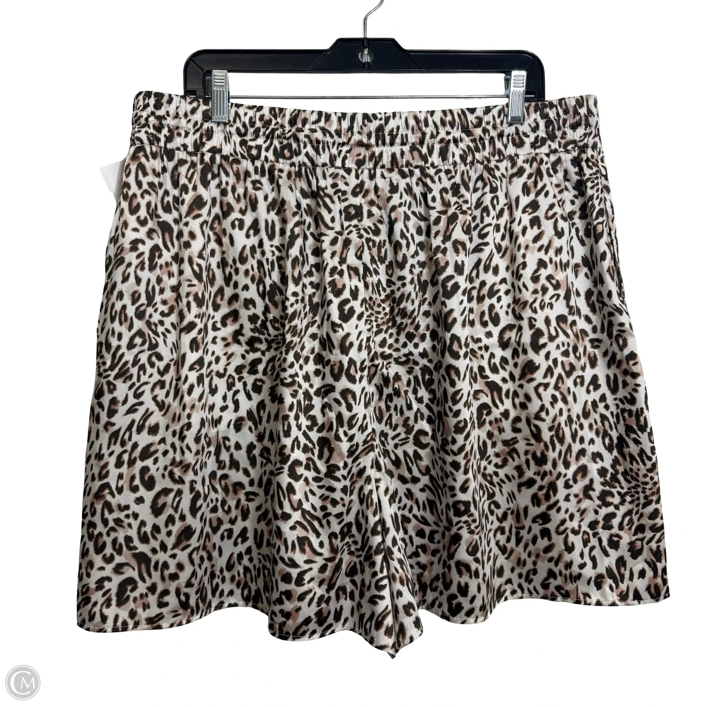 Top 2pc Short Sleeve By Maeve In Animal Print, Size: 2x