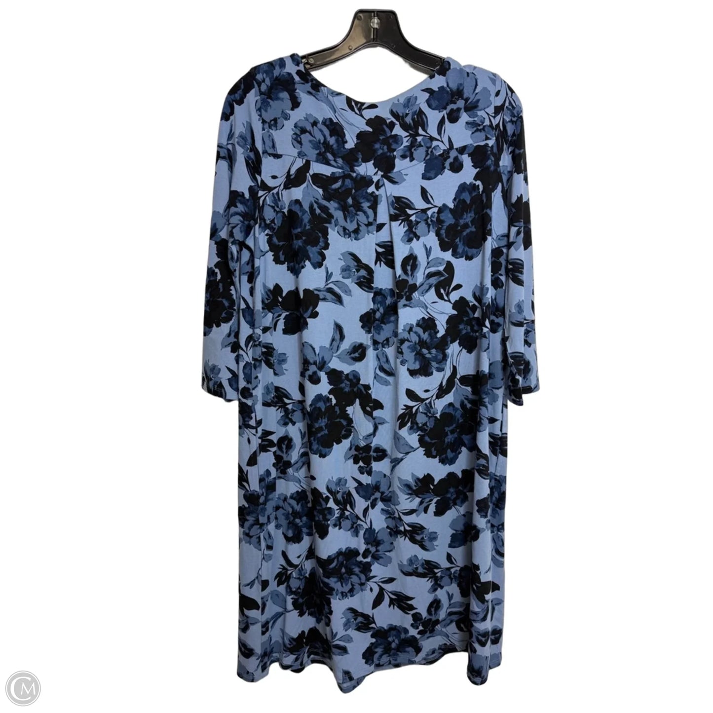 Dress Casual Midi By J. Jill In Blue, Size: S