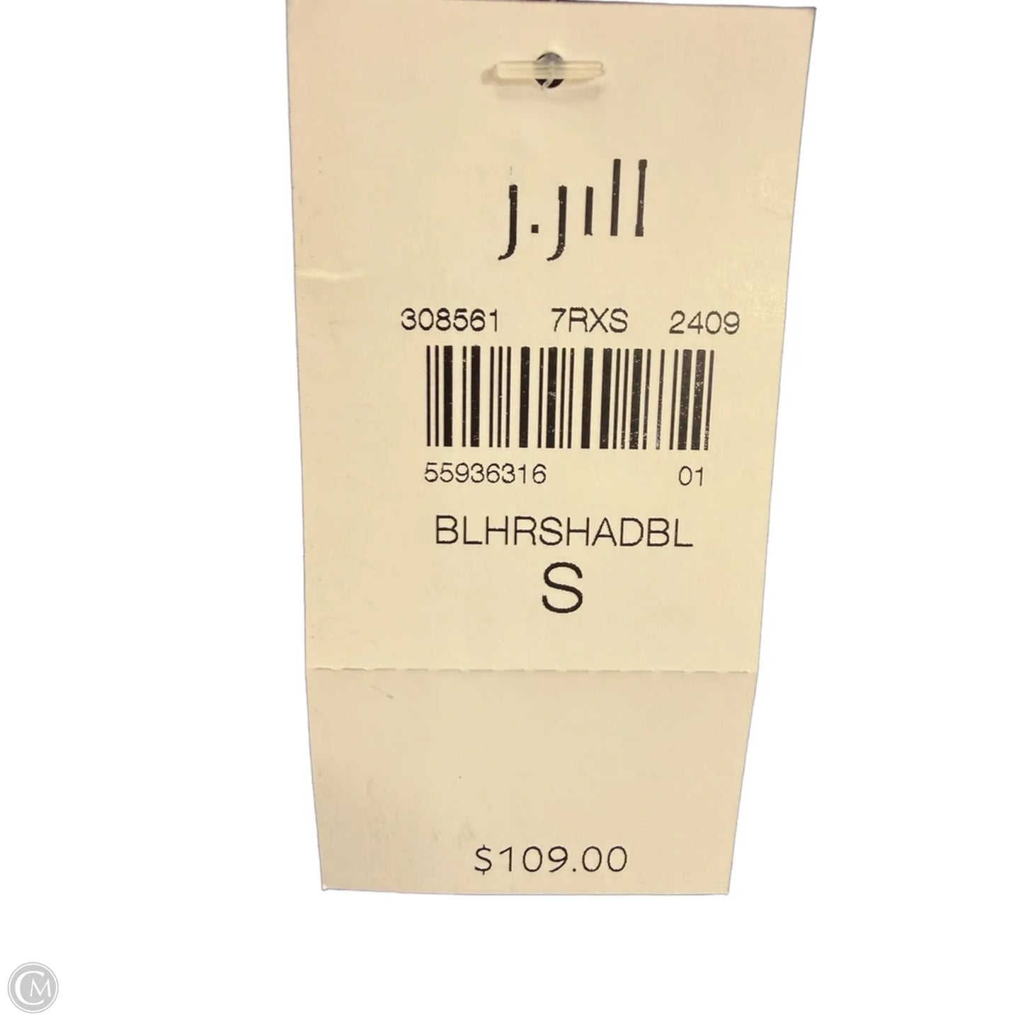 Dress Casual Midi By J. Jill In Blue, Size: S
