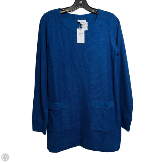 Top Long Sleeve By J. Jill In Blue, Size: S