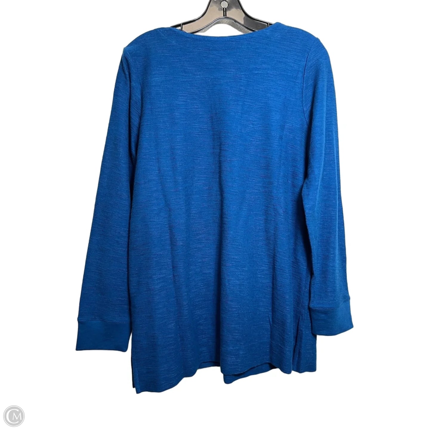 Top Long Sleeve By J. Jill In Blue, Size: S
