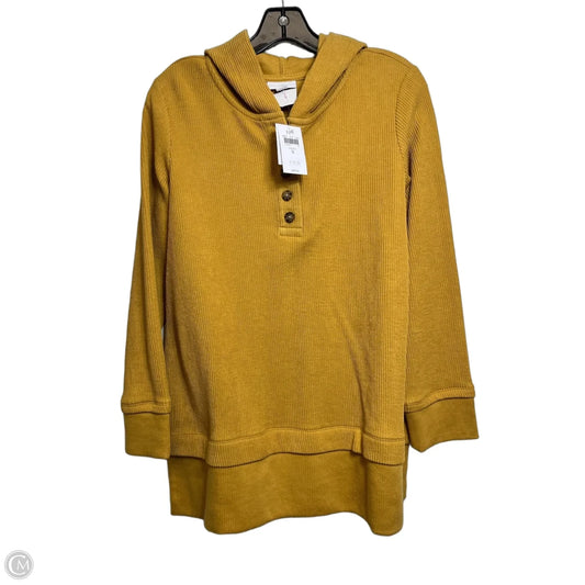 Top Long Sleeve By J. Jill In Gold, Size: S