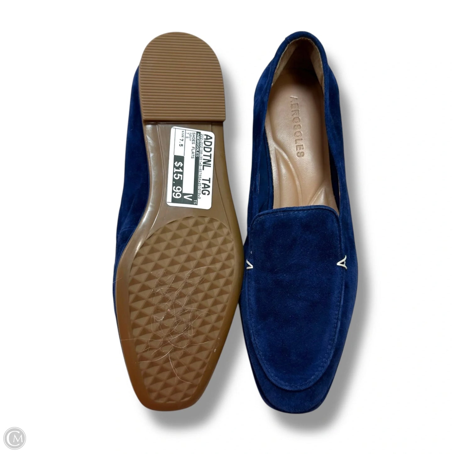 Shoes Flats By Aerosoles In Navy, Size: 7.5