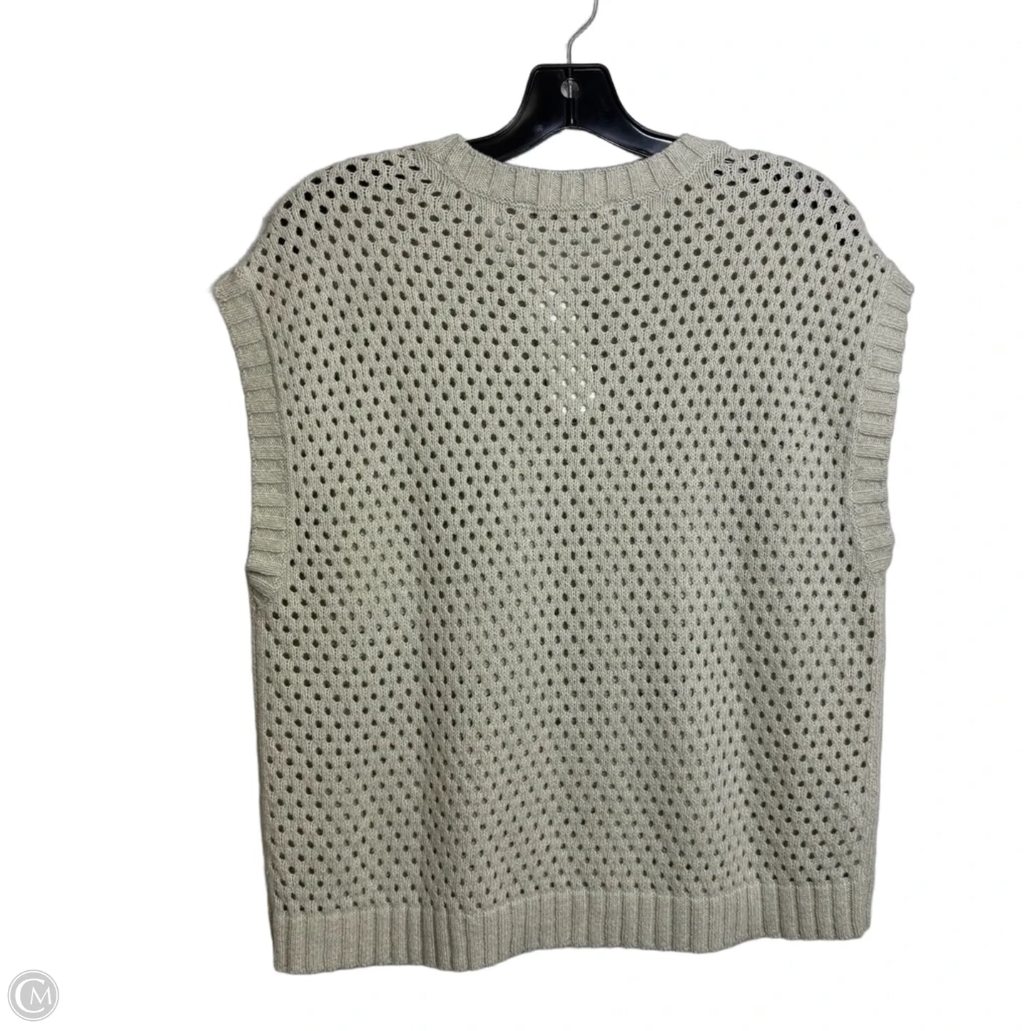 Sweater Short Sleeve By Loft In Green, Size: S