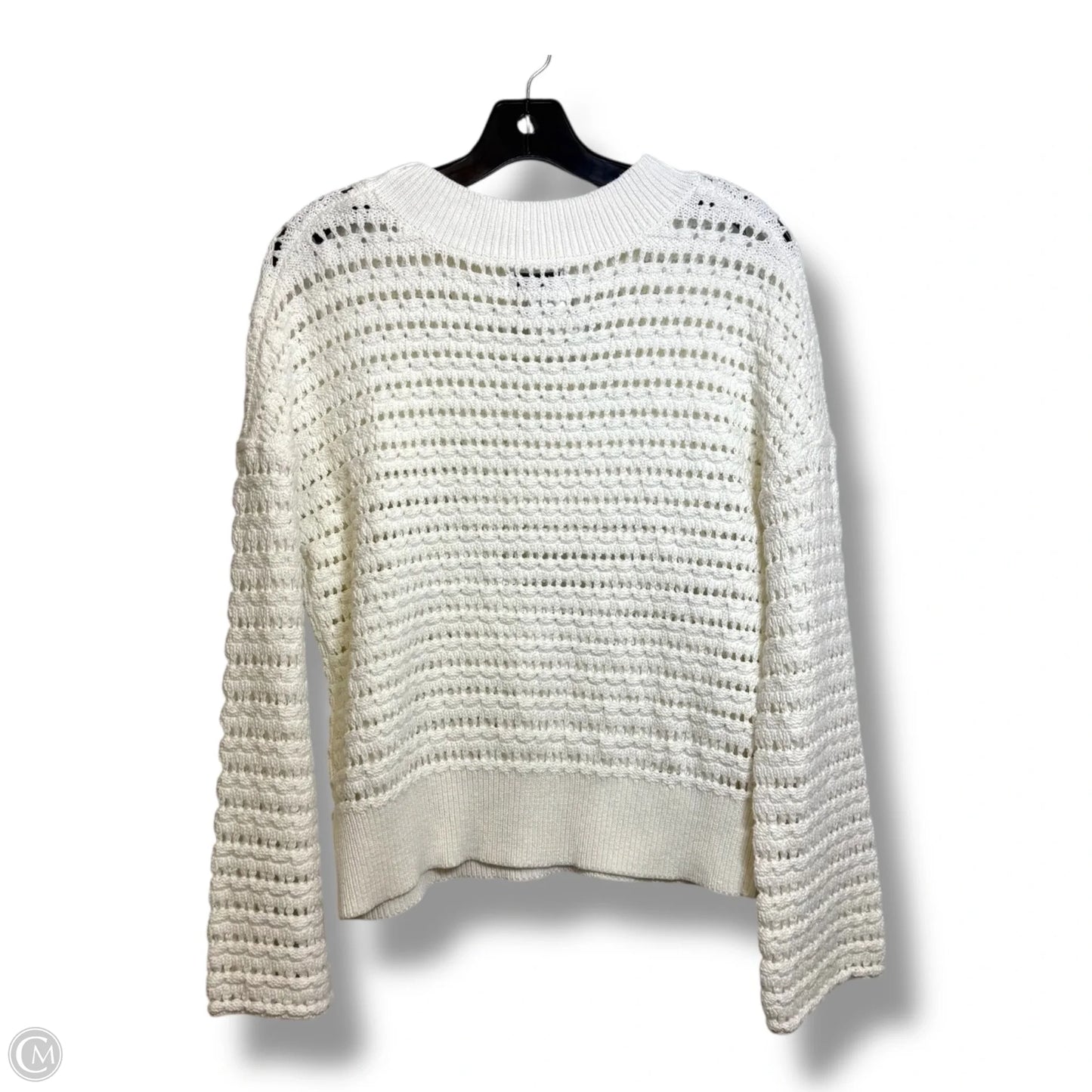 Sweater By Evereve In White, Size: M