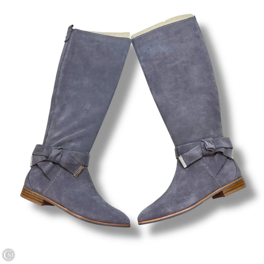 Boots Knee Flats By Ted Baker In Grey, Size: 35.5