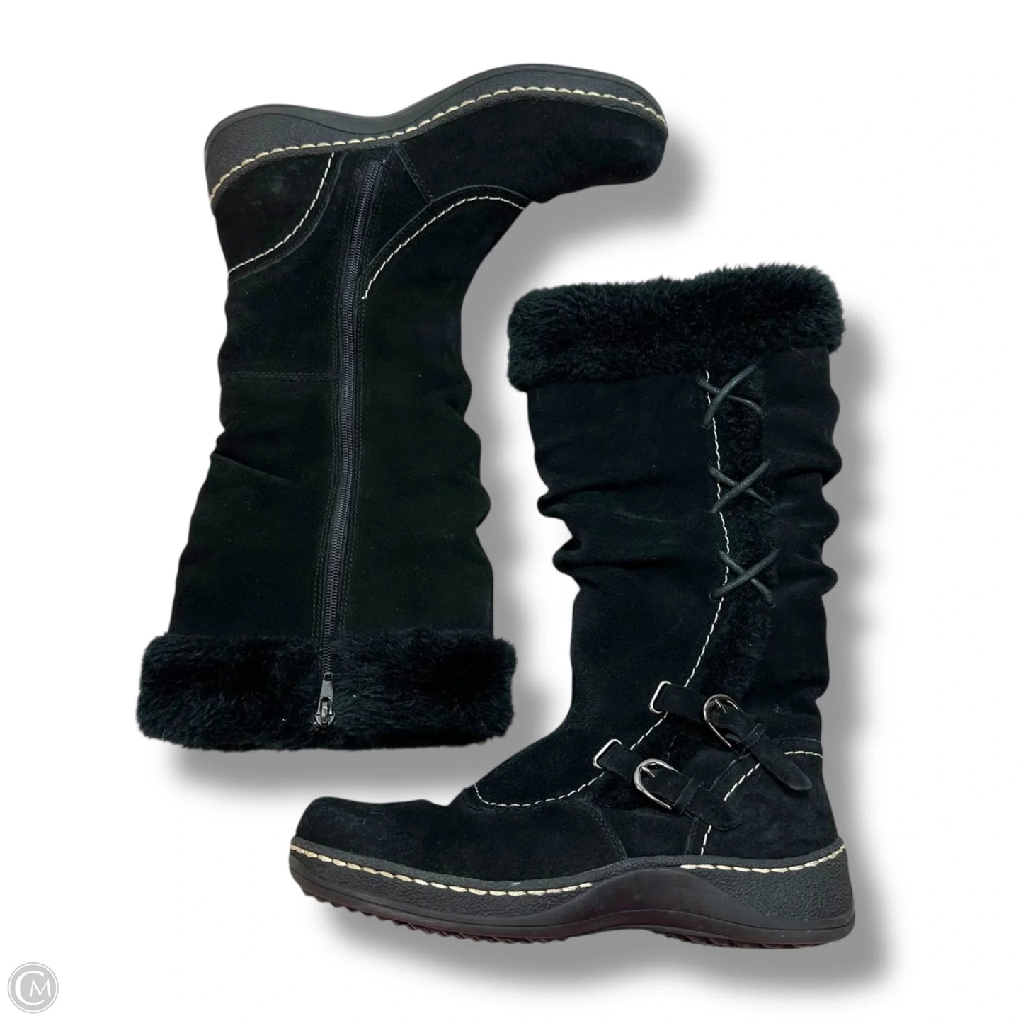 Boots Snow By Bare Traps In Black, Size: 8.5