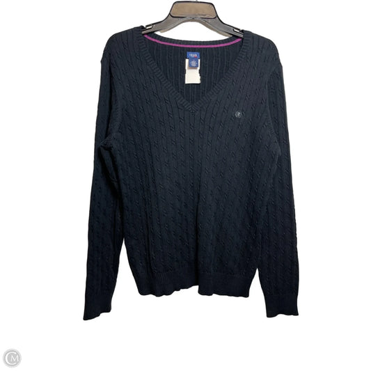 Sweater By Izod In Black, Size: 1x