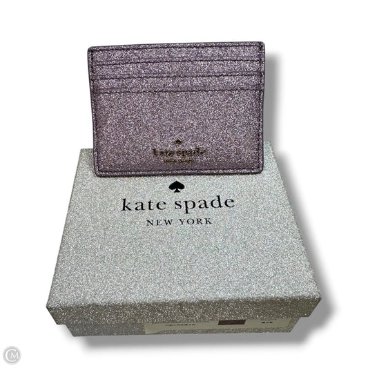 Id/card Holder Designer By Kate Spade, Size: Small