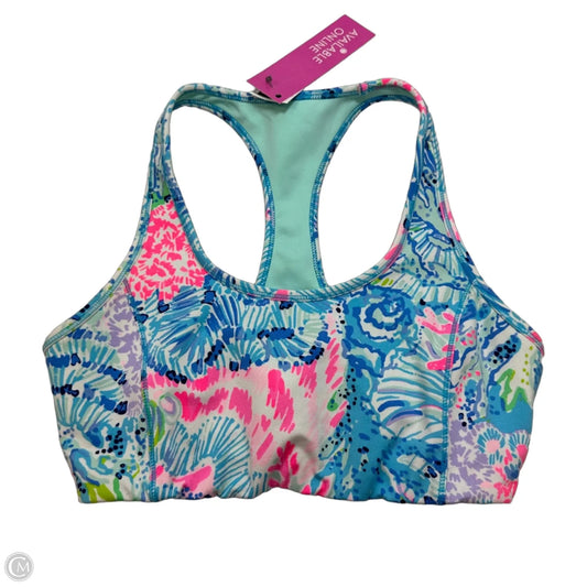 Athletic Sports bra Designer By Lilly Pulitzer In Multi-colored, Size: S