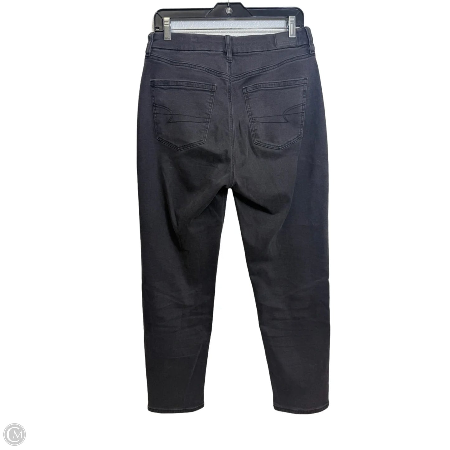 Jeans Boot Cut By American Eagle In Black, Size: 8