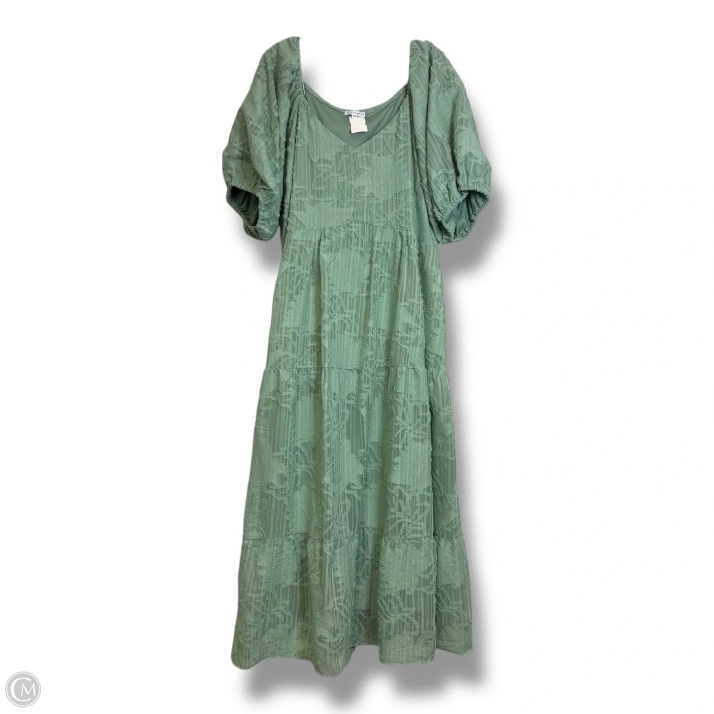 Dress Casual Maxi By Baltic Born In Green, Size: 2x