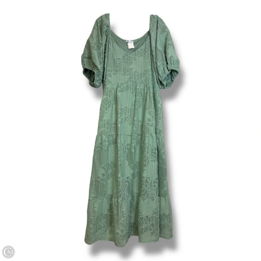 Dress Casual Maxi By Baltic Born In Green, Size: 2x