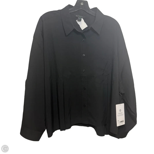 Top Long Sleeve By Athleta In Black, Size: 2x