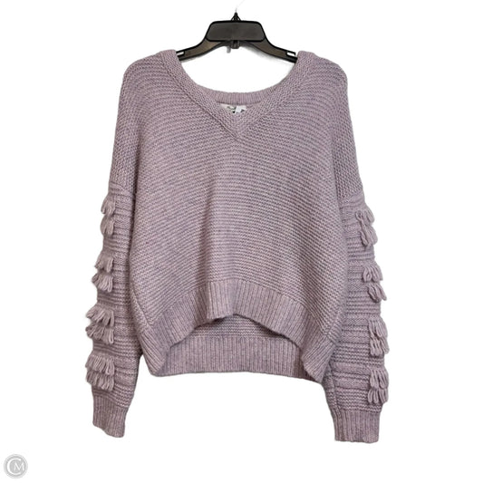 Sweater By Madewell In Purple, Size: S