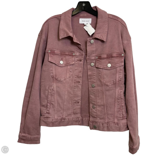 Jacket Denim By Dear John In Pink, Size: M