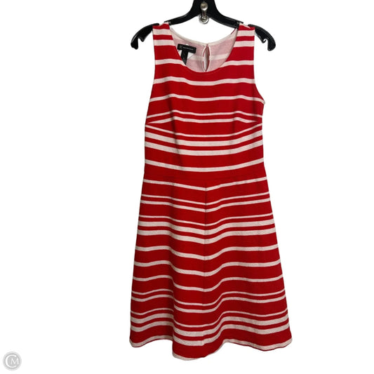 Dress Casual Short By Inc In Red & White, Size: M