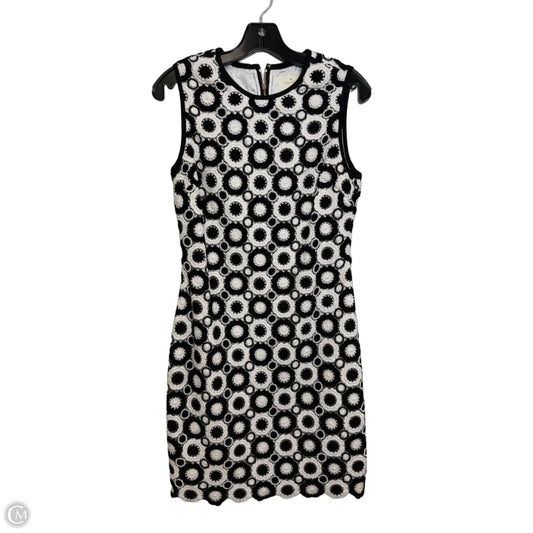 Dress Designer By Kate Spade In Black & White, Size: 4