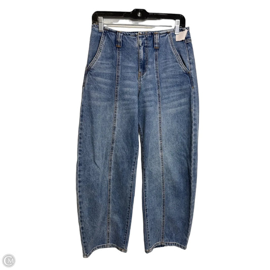 Jeans Wide Leg By Future Collective In Blue, Size: 2