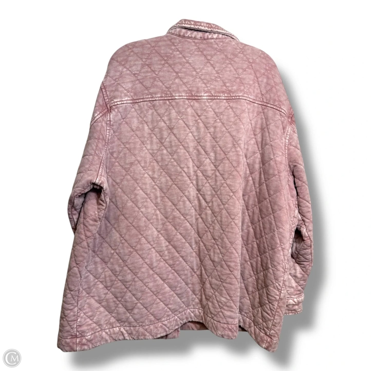 Jacket Puffer & Quilted By Clothes Mentor In Pink, Size: 2x