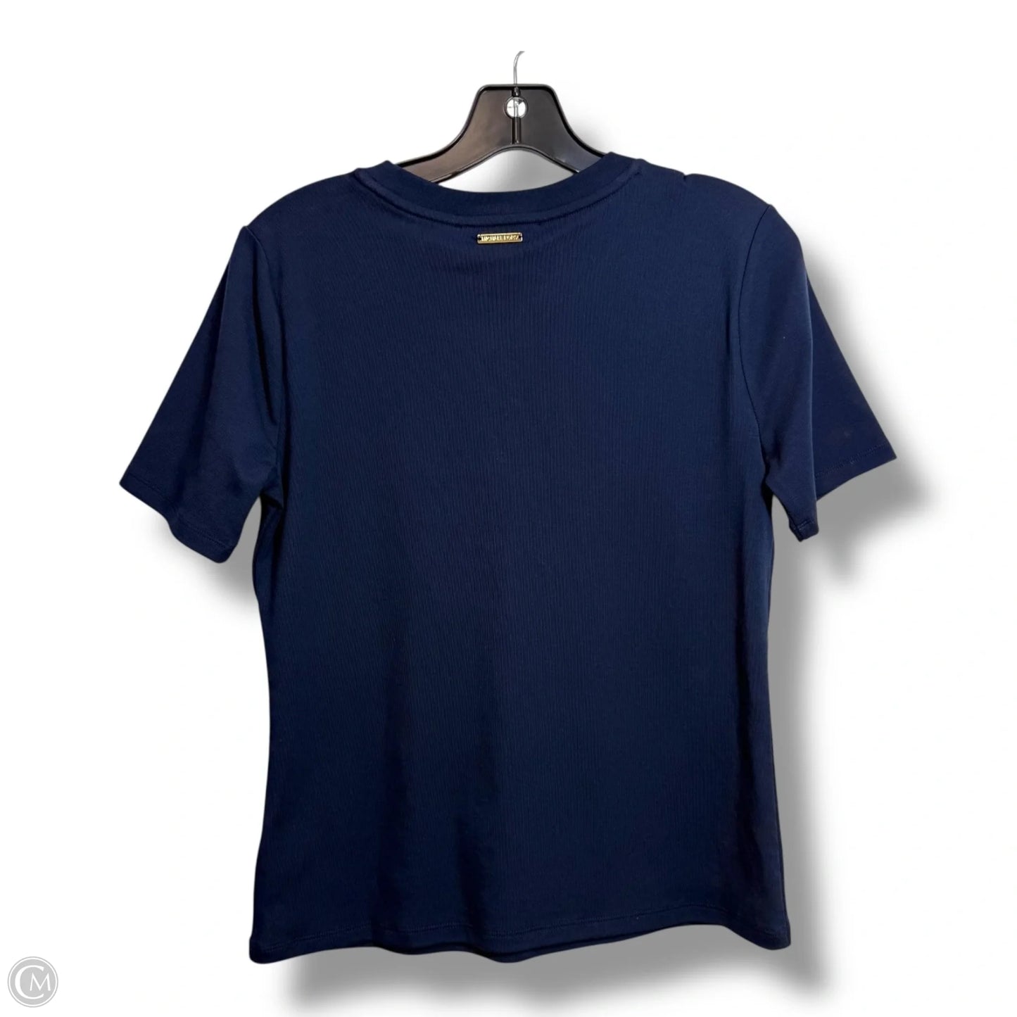 Top Short Sleeve Designer By Michael Kors In Blue, Size: Sp