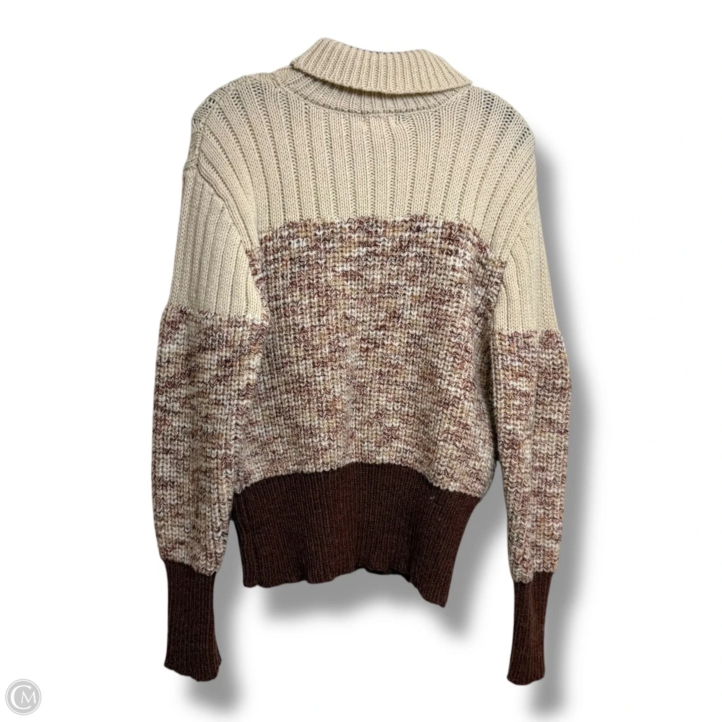 Sweater By Pink Lily In Beige, Size: S